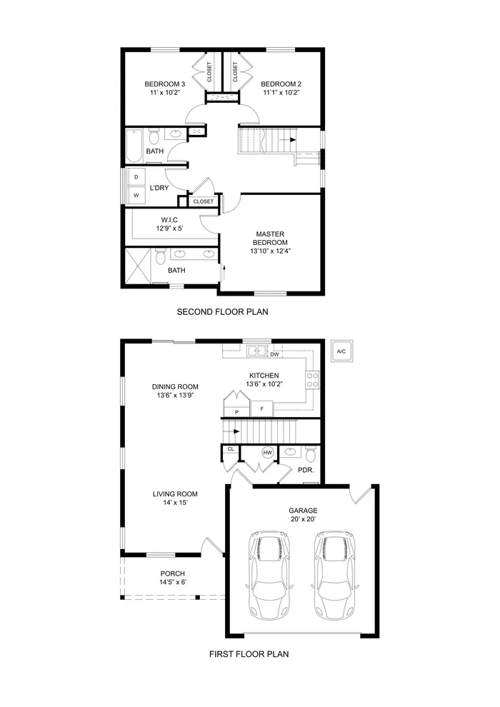 Residence 1 Floor Plan