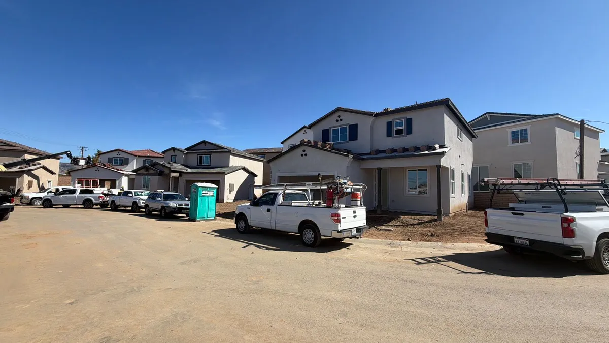 Community overview from drone