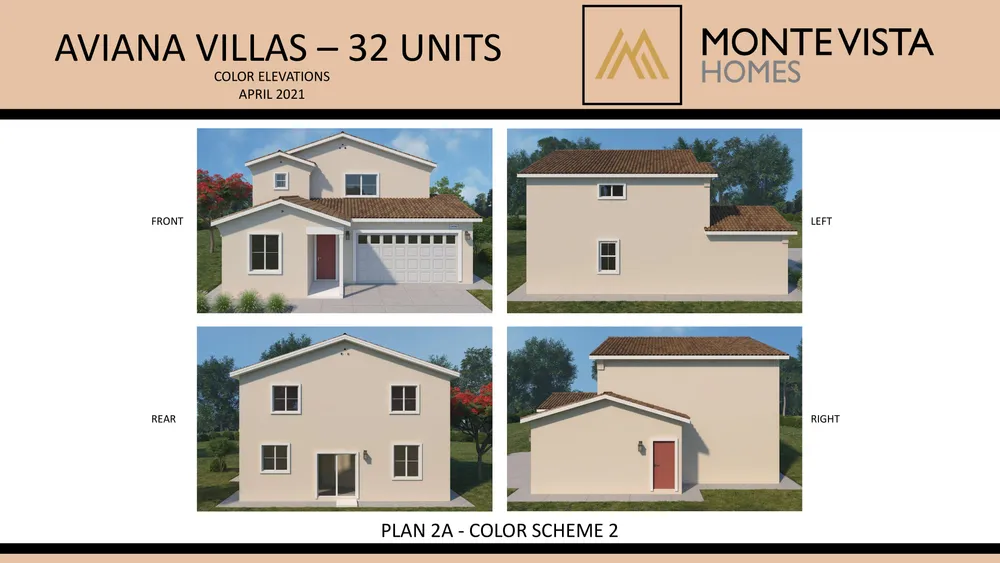 Plan 2A - Color Scheme 2